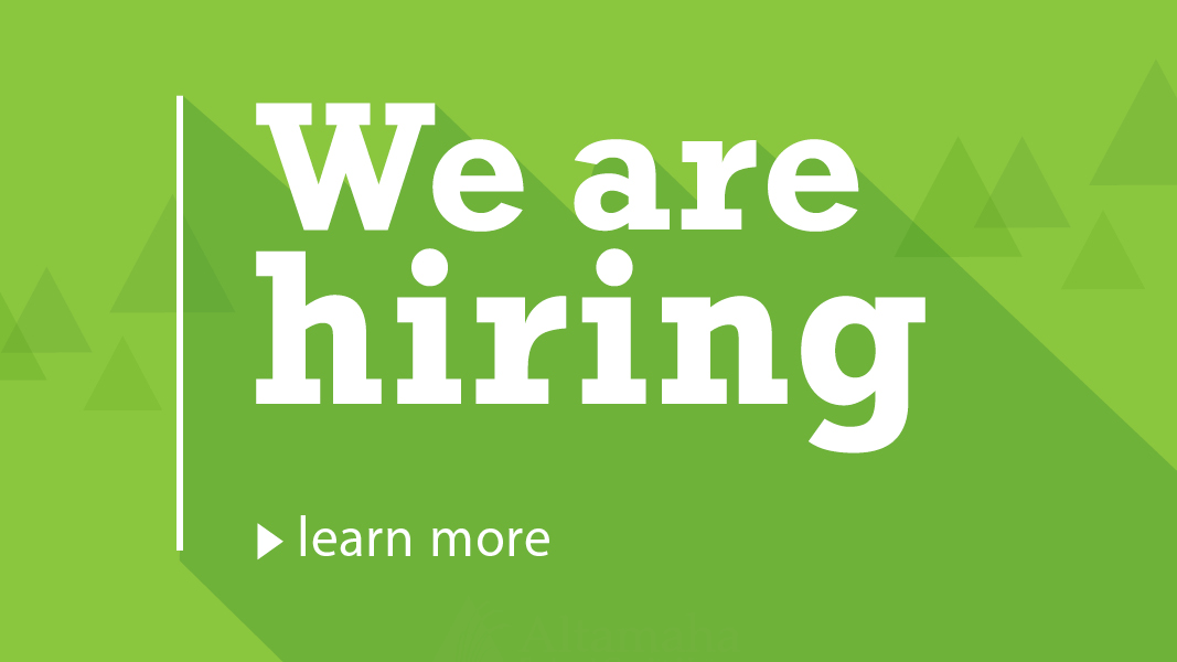 We are hiring slider